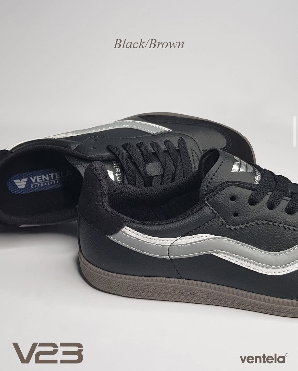 VENTELA V23 BLACK BROWN